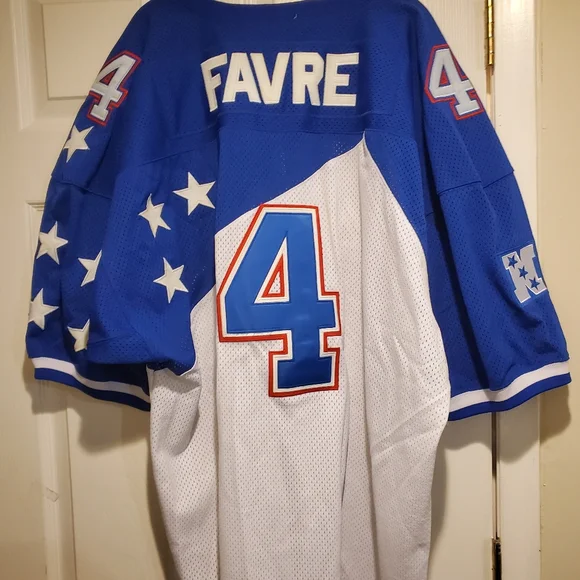 New Brett Favre AUTHENTIC Mitchell & Ness 1996 NFC Pro Bowl stitched jersey Pack